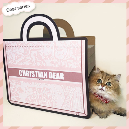 Handbag Cat Scratcher-Petboxok