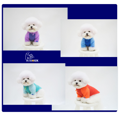 Two-Tone Dog Sweater - Warm Fleece Pullover-Petboxok