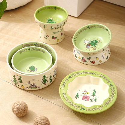 Christmas Series Pet Bowl-Petboxok