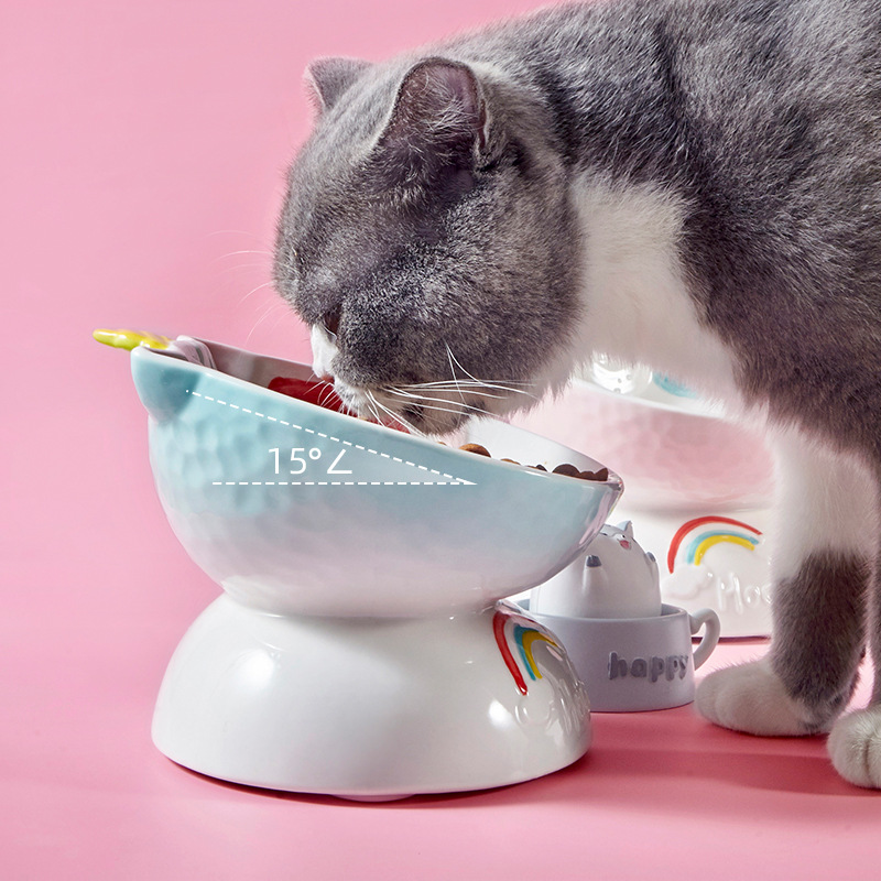 Ceramic Pet Bowl-Petboxok