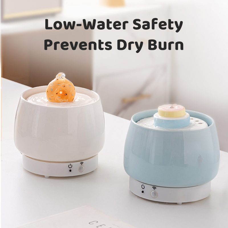 Smart Sensor Ceramic Pet Water Fountain