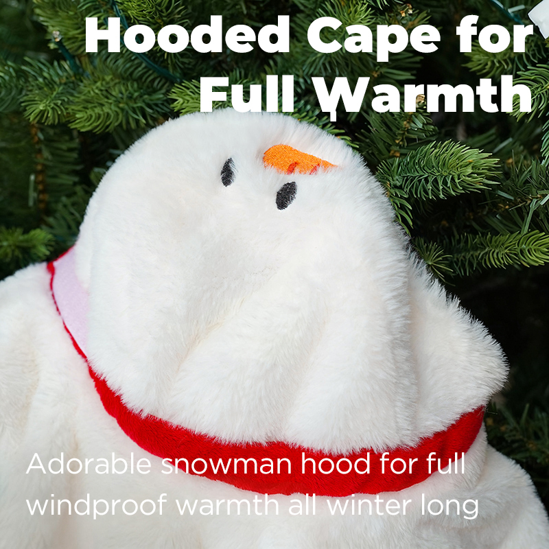 Christmas Snowman Pet Cape