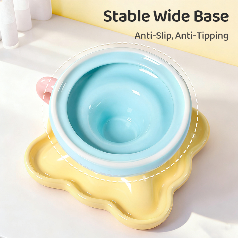 SpongeBob Ceramic Cat Bowl