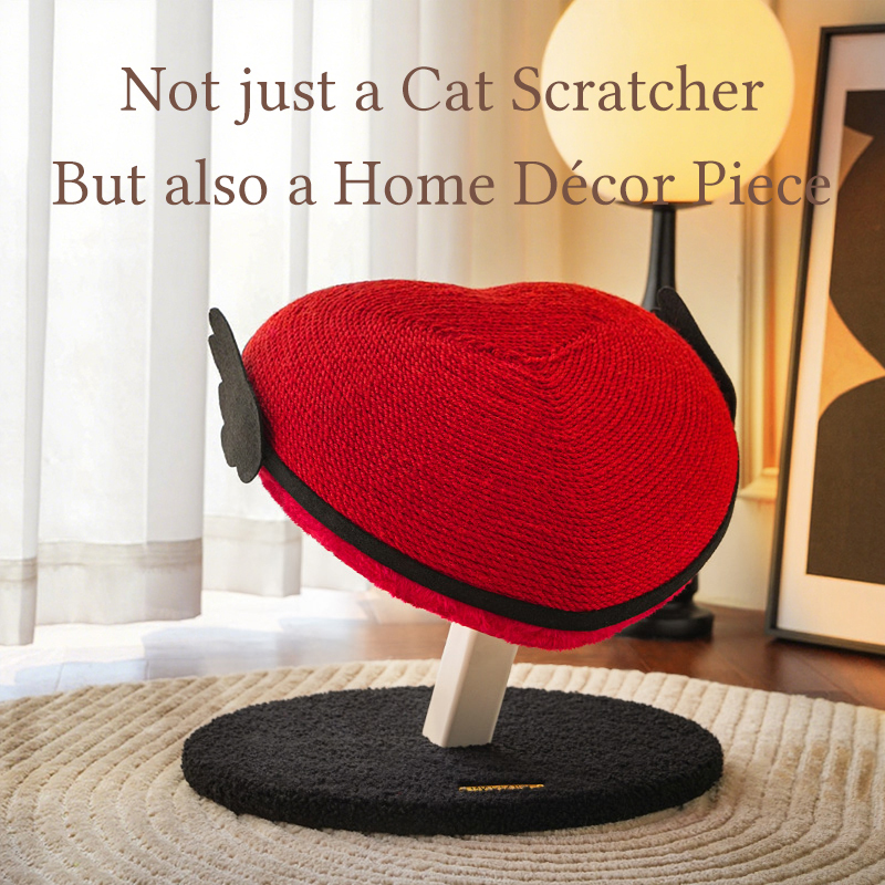 Red Heart Sisal Cat Tree Tower