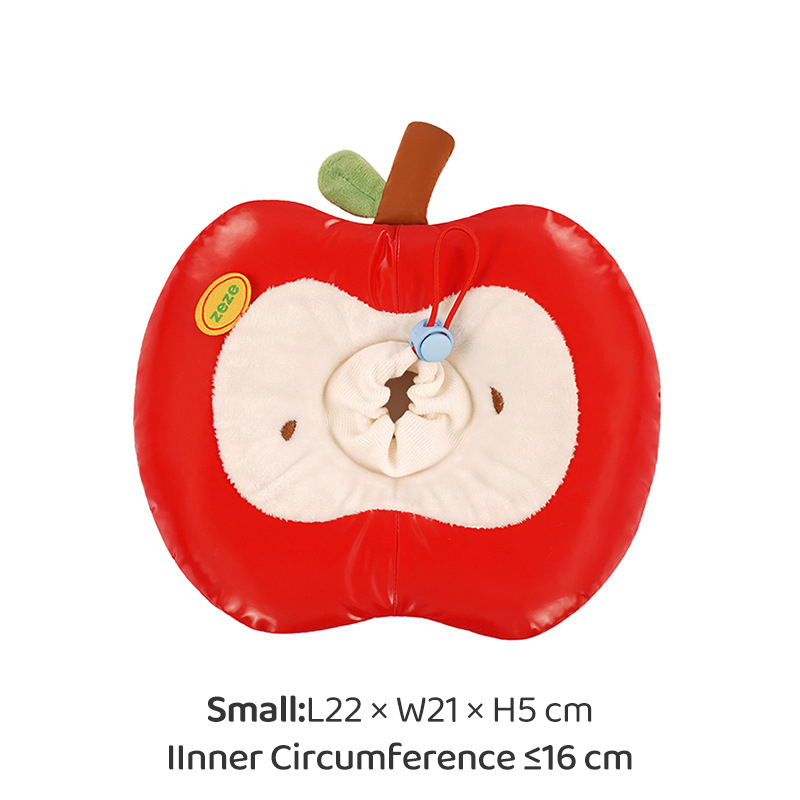 Apple-Shaped Pet Recovery Collar-Petboxok