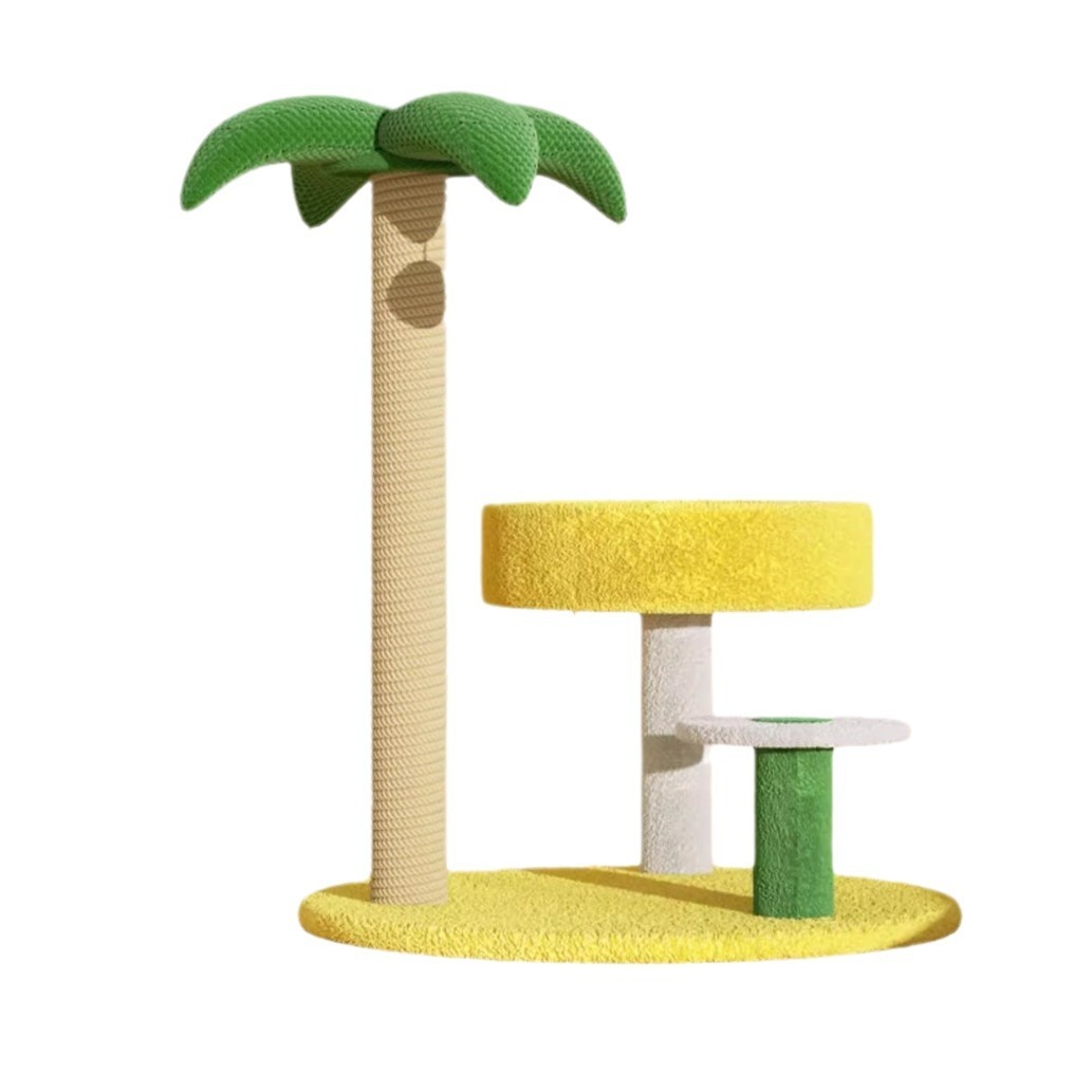 Compact Cat Tree & Scratcher-Petboxok