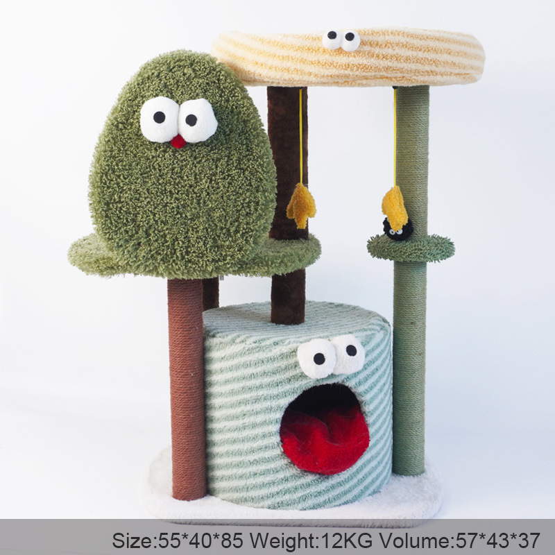 Giant Monster Cat Tree-Petboxok