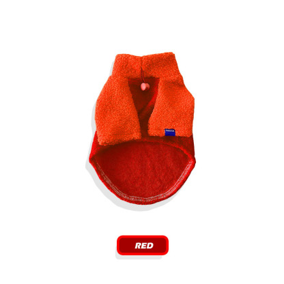 Two-Tone Dog Sweater - Warm Fleece Pullover-Petboxok