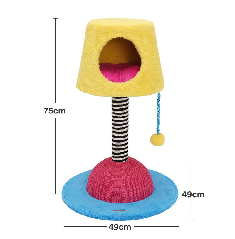 Lamp-Style Cat Scratching Post-Petboxok