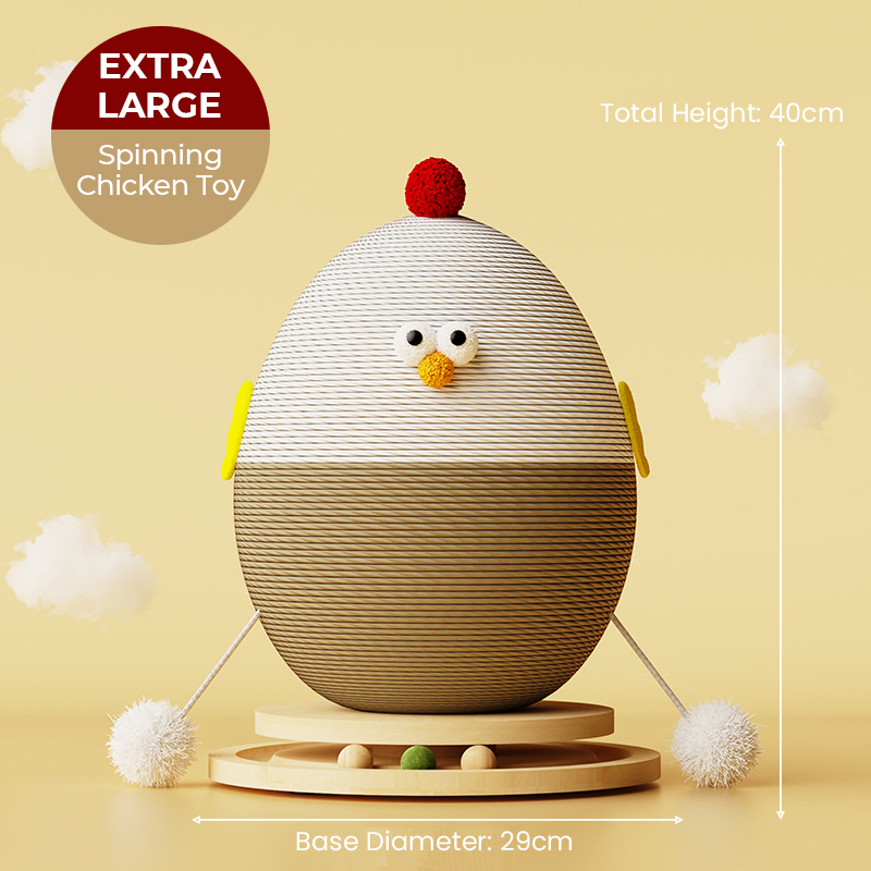 Vertical Sisal Cat Scratching Post-Petboxok