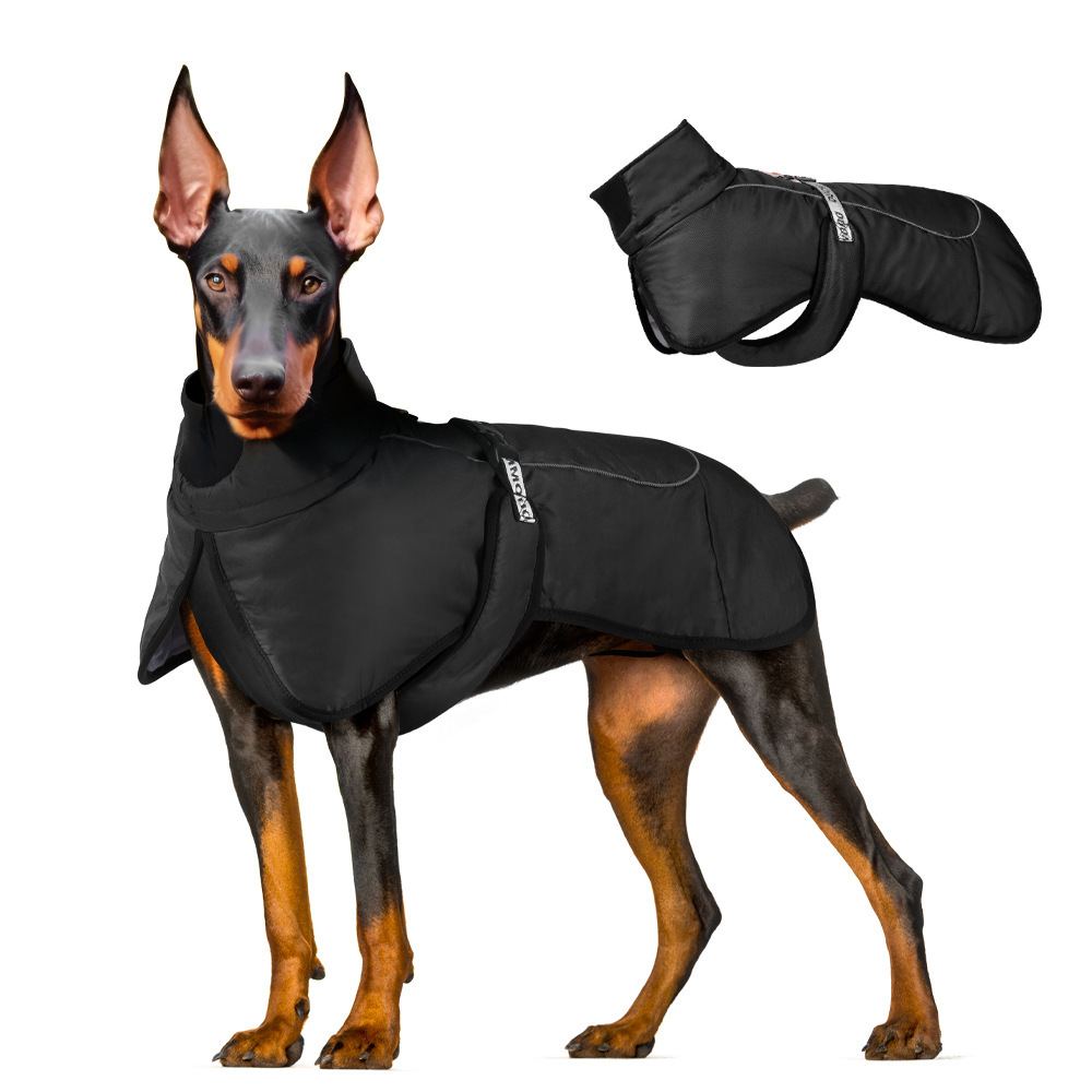Windproof Waterproof Reflective Dog Jacket-Petboxok