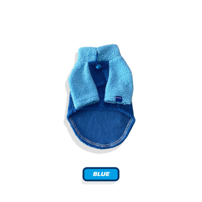 Two-Tone Dog Sweater - Warm Fleece Pullover-Petboxok