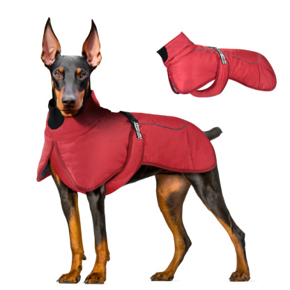 Windproof Waterproof Reflective Dog Jacket-Petboxok