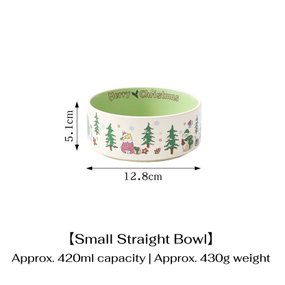 Christmas Series Pet Bowl-Petboxok