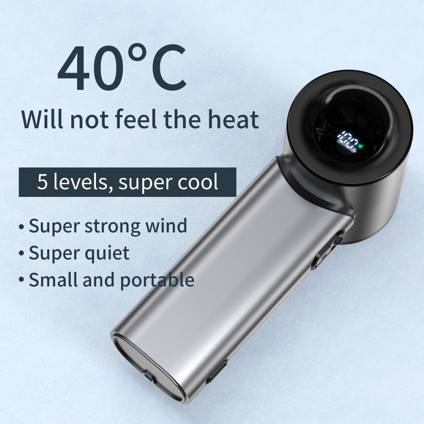 High-Speed Handheld Mini Fan