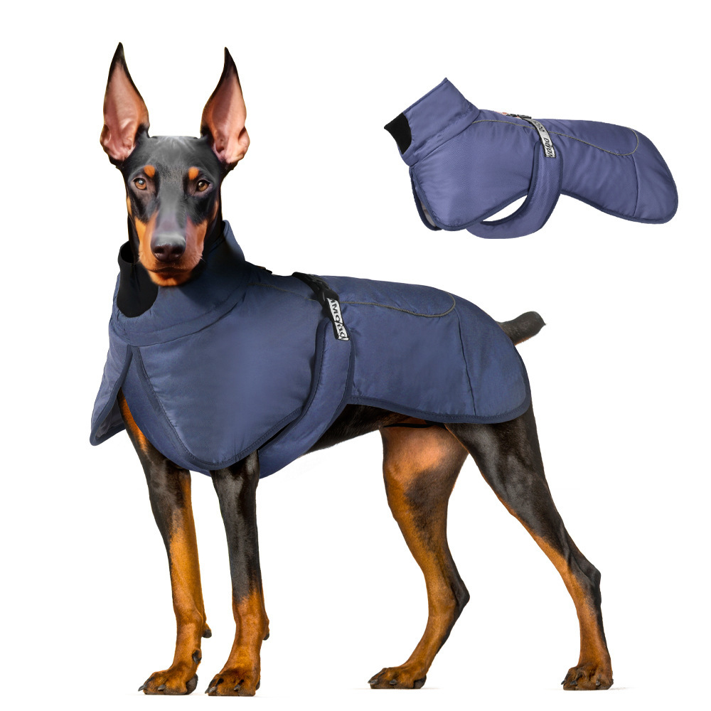 Windproof Waterproof Reflective Dog Jacket-Petboxok