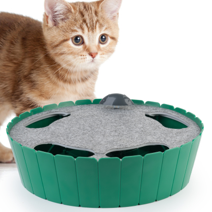 2-in-1 Upgraded Interactive Cat Toy-Petboxok