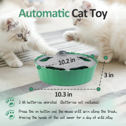2-in-1 Upgraded Interactive Cat Toy-Petboxok