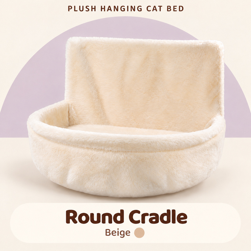 Plush Radiator-Hanging Cat Bed