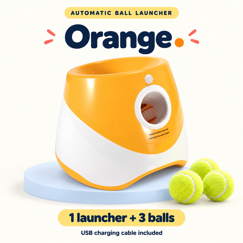 Automatic Dog Ball Launcher with 3 Distance Settings