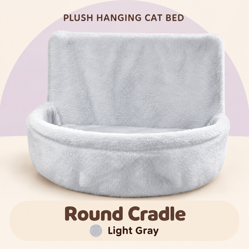 Plush Radiator-Hanging Cat Bed