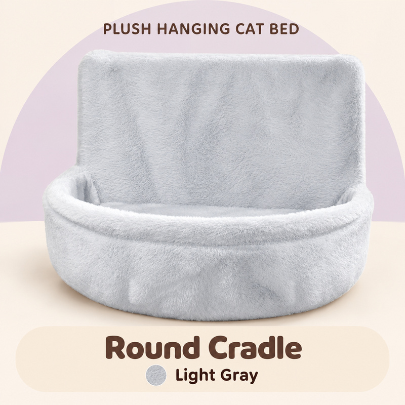 Plush Radiator-Hanging Cat Bed