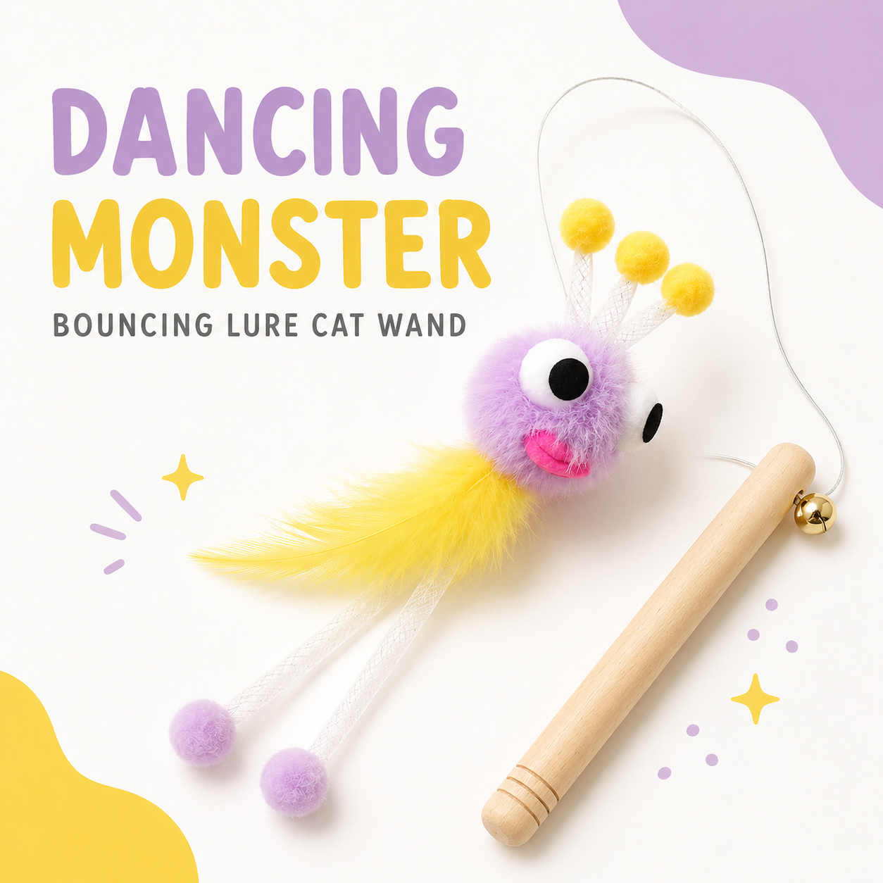 PawsHolic Monster Series Cat Wand