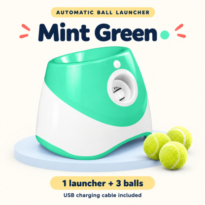Automatic Dog Ball Launcher with 3 Distance Settings