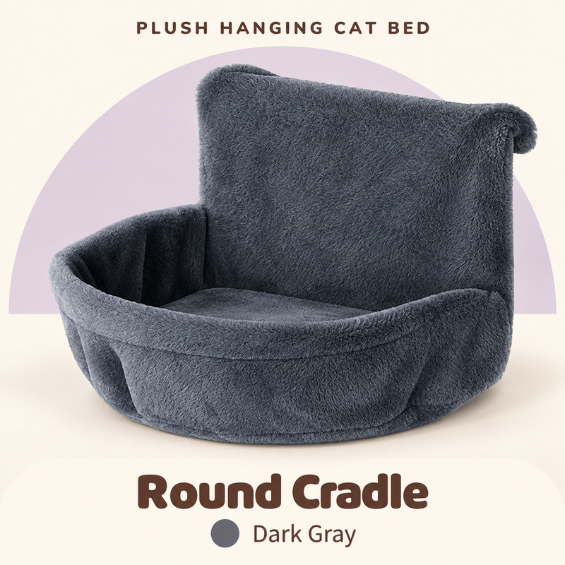 Plush Radiator-Hanging Cat Bed
