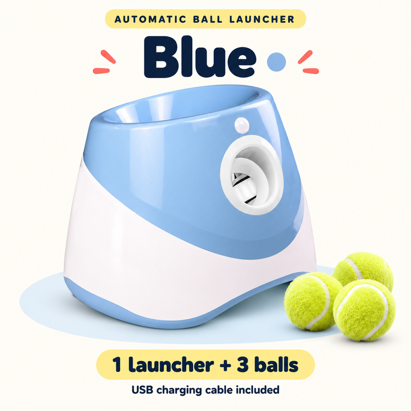 Automatic Dog Ball Launcher with 3 Distance Settings