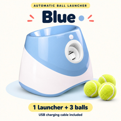 Automatic Dog Ball Launcher with 3 Distance Settings