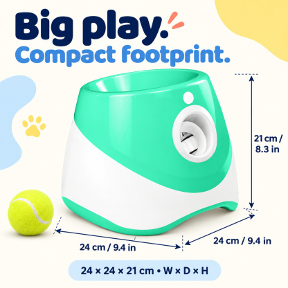 Automatic Dog Ball Launcher with 3 Distance Settings