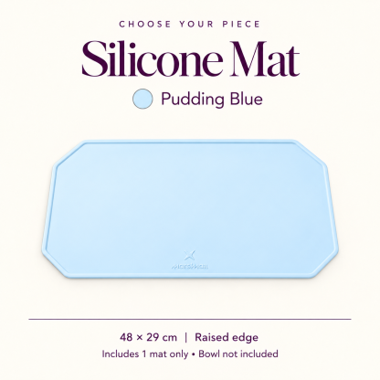 MarsMail Jeweled Ceramic Pet Bowl 