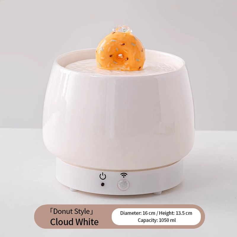 Smart Sensor Ceramic Pet Water Fountain