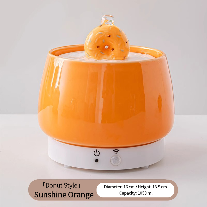 Smart Sensor Ceramic Pet Water Fountain