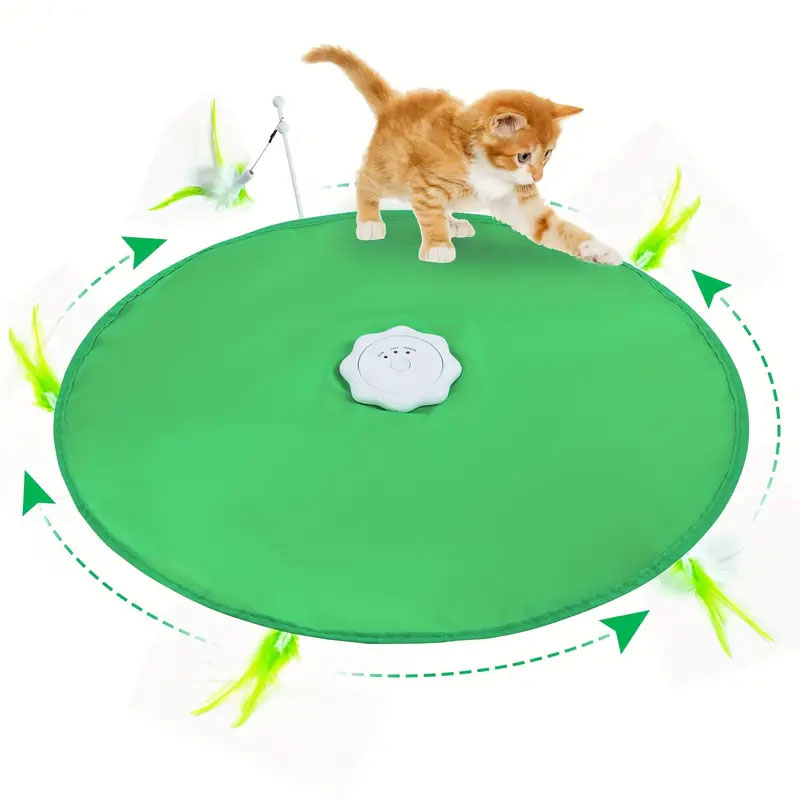 2 IN 1 INTERACTIVE CAT TOY-Petboxok