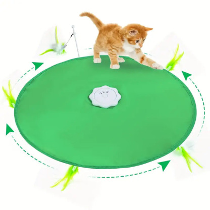 2 IN 1 INTERACTIVE CAT TOY-Petboxok
