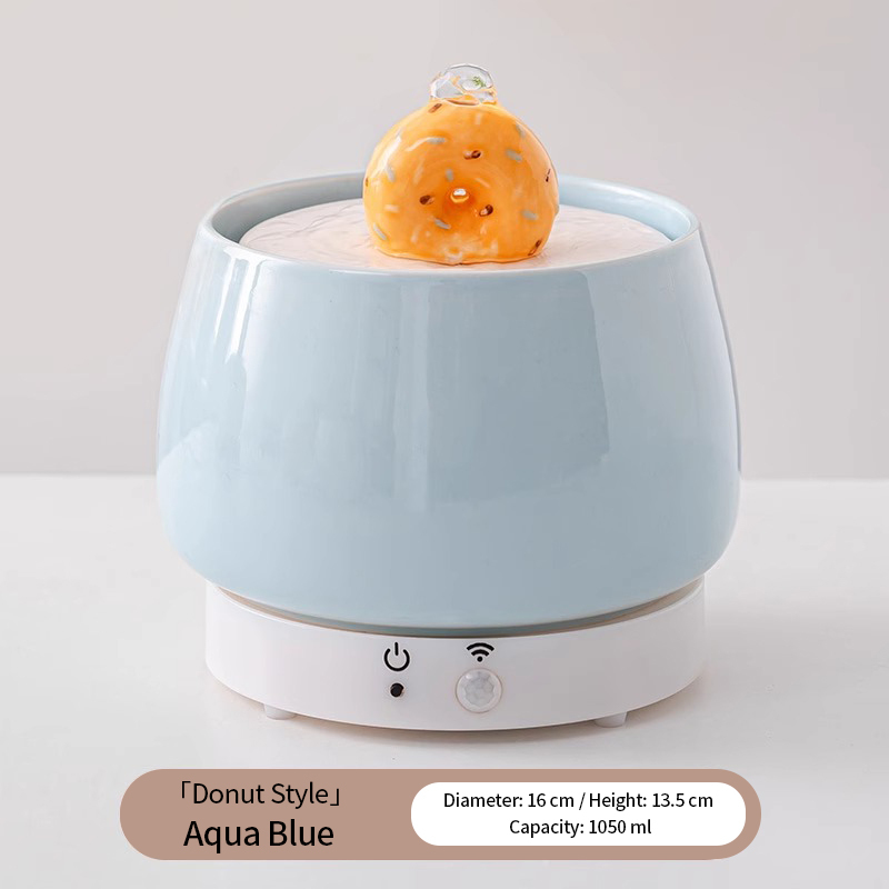 Smart Sensor Ceramic Pet Water Fountain