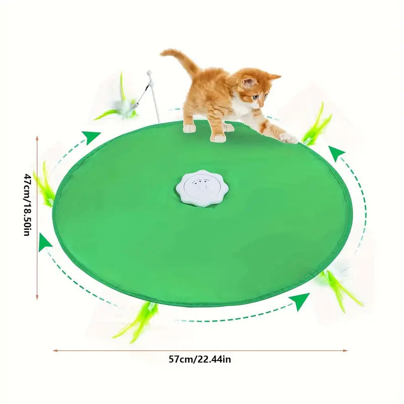 2 IN 1 INTERACTIVE CAT TOY-Petboxok