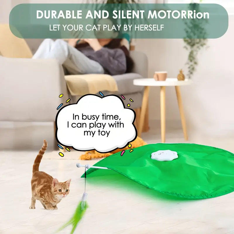 2 IN 1 INTERACTIVE CAT TOY-Petboxok