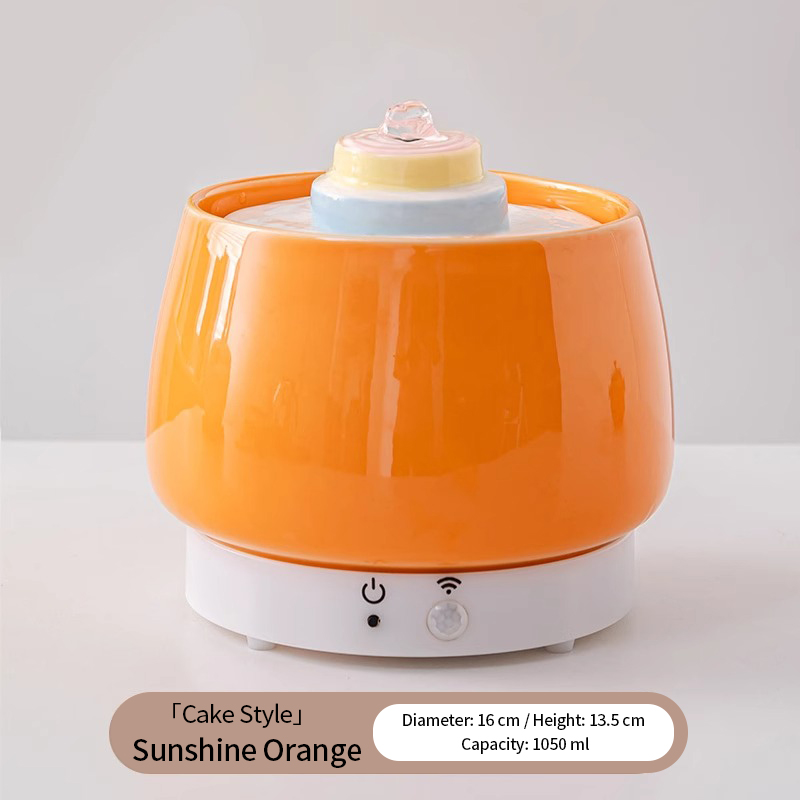 Smart Sensor Ceramic Pet Water Fountain