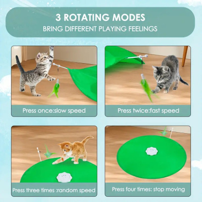 2 IN 1 INTERACTIVE CAT TOY-Petboxok