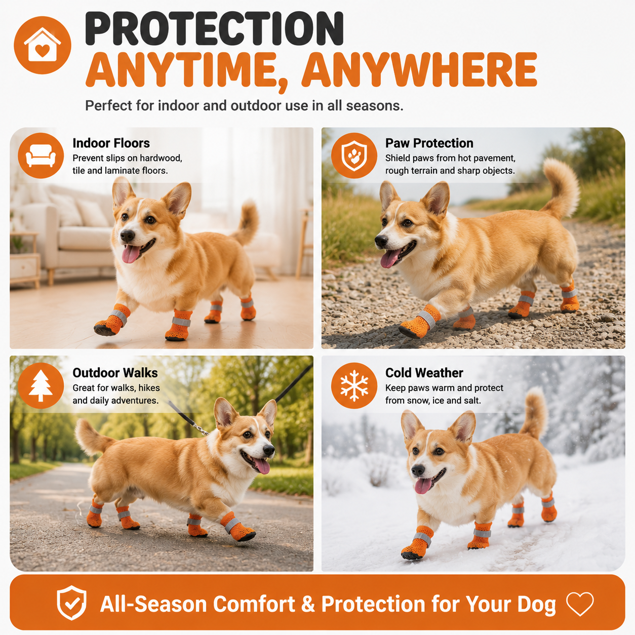 Dog Anti Slip Socks