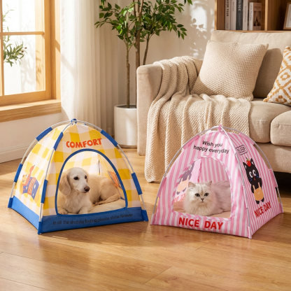Cute Pet Tent Bed