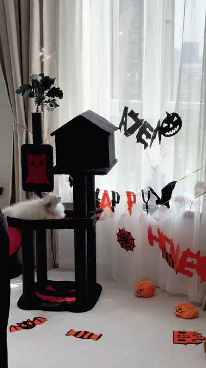Halloween Cat Tree
