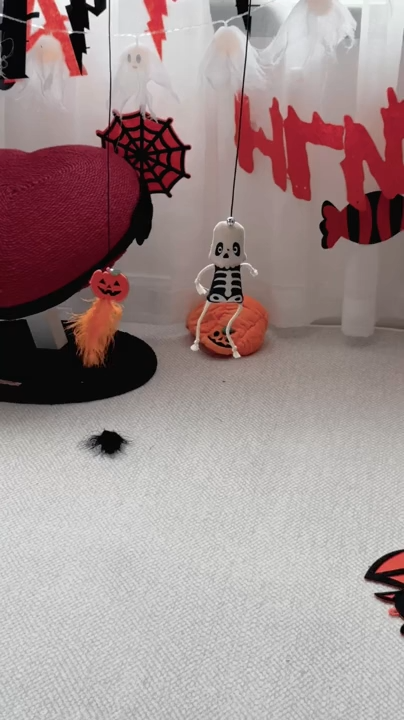 Halloween Cat Teaser Wand