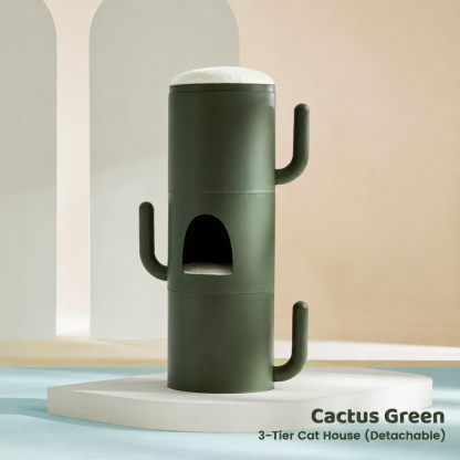 The Arched Sanctuary | Designer Cat Side Table & Bed
