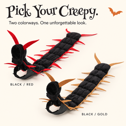 Giant Centipede Cat & Dog Halloween Costume | Full-Length Creepy-Crawly Pet Outfit