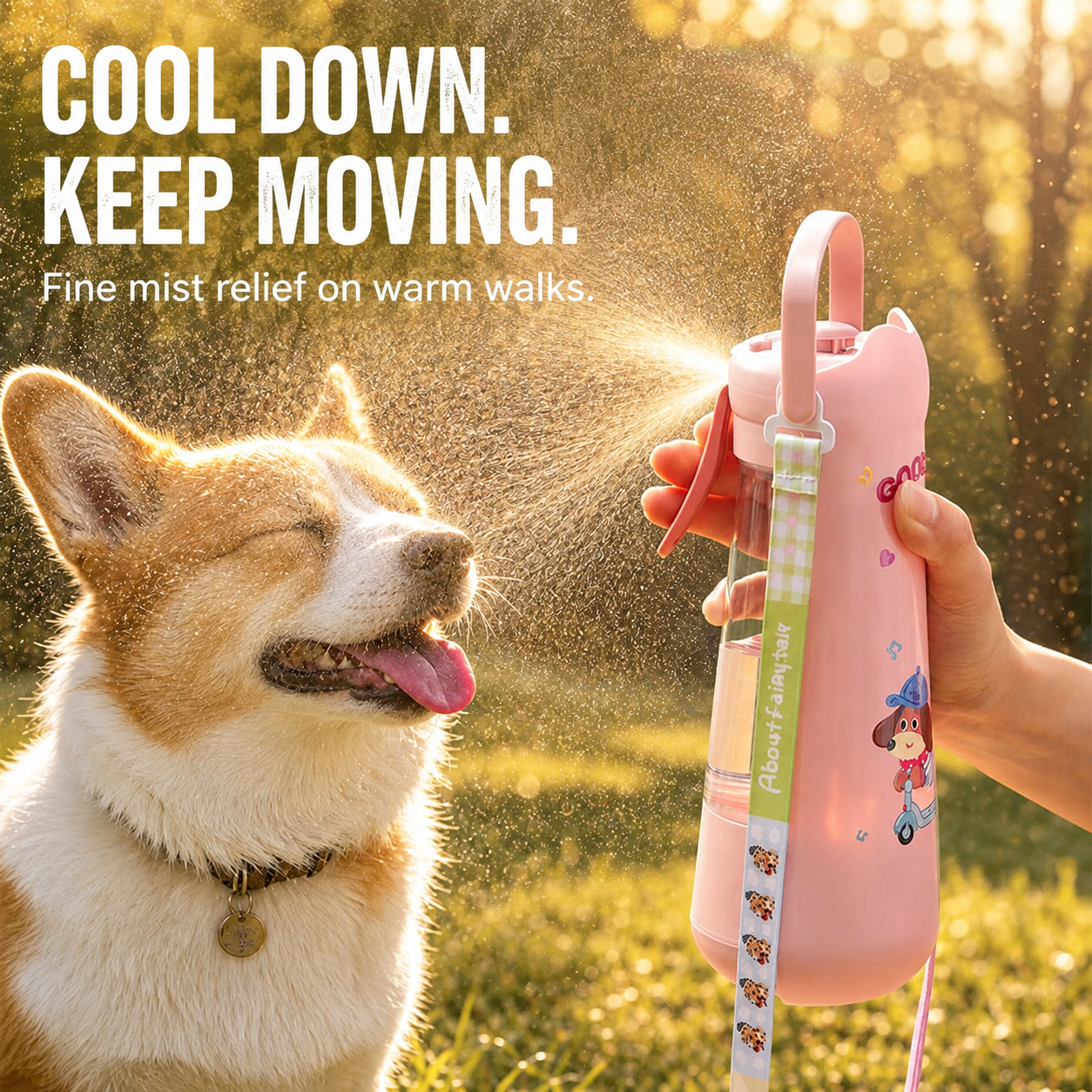 SipNChow 4-in-1 Dog Travel Water Bottle