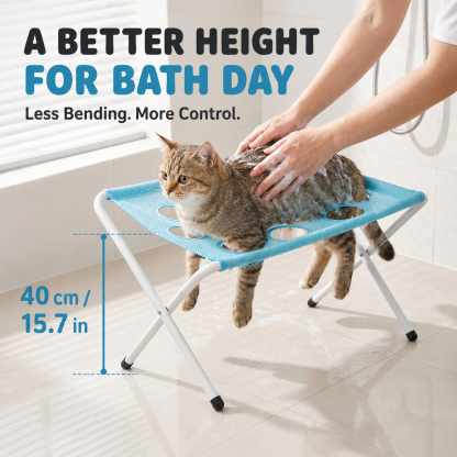The BathBuddy Pro | 3-in-1 Hands-Free Pet Bathing & Grooming Stand